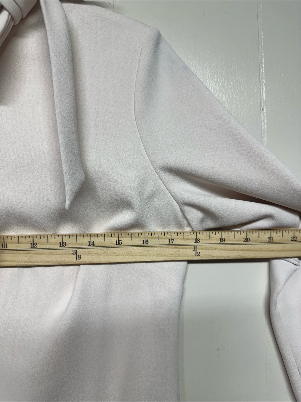 New Calvin Klein CHERRY BLOSSOM Long Sleeve Shift Dress Tie Neck size 8 - Picture 6 of 11